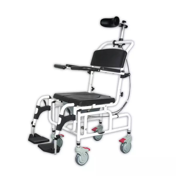 Mobiak Αναπηρικό Αμαξίδιο Μπάνιου Πτυσσόμενο 41cm 0805498 Λευκό